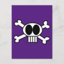 Search for skull illustration postcards Cute