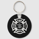 Search for fire rescue key rings Fireman