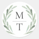 Search for rustic monogram stickers Boho