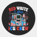 Search for red fireworks stickers Stars and stripes