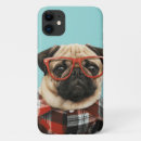 Search for hipster dog iphone cases Pug