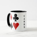 Search for playing card suits mugs Hearts