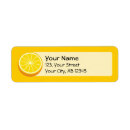 Search for orange fruit return address labels Fresh