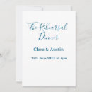 Search for nature rehearsal dinner invitations The night before