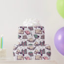 Search for library wrapping paper bibliophile