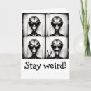 Search for funny alien birthday cards Ufo