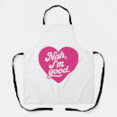 Search for anti valentine aprons Cupid