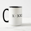 Search for numeric mugs Roman numerals