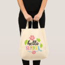 Search for hello summer tote bags Cute