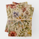 Search for florals wrapping paper Wildflower meadow