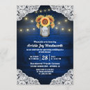 Search for sunflower mason jar bridal shower invitations Barn wood