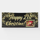 Search for 21st birthday party decor Gold