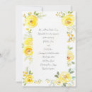 Search for yellow roses funeral invitations Floral