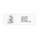Search for umbrella return address labels Whimsical