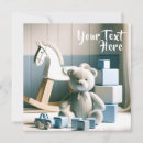 Search for nursery decor invitations Teddy bear