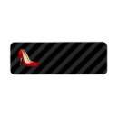 Search for high heel return address labels Women