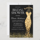 Search for glamorous bridal shower invitations Dress