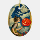 Search for vintage witch christmas tree decorations Pumpkin