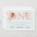 Search for princess 1st birthday invitations Baby girl