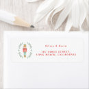 Search for nutcracker return address labels Cute