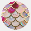 Search for mermaid scale stickers Gold