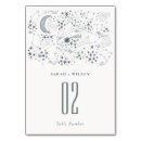 Search for constellation table cards Starry night