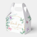 Search for elegant floral favour boxes Butterflies