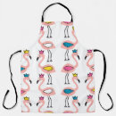 Search for flamingo kids aprons Illustration