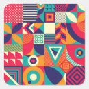 Search for abstract geometric stickers Fun
