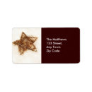 Search for gold stars return address labels Winter
