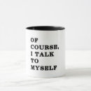 Search for talk to myself mugs Modern