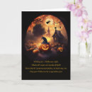 Search for haunted halloween cards Owl