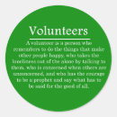 Search for volunteer stickers Non profit