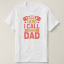 Search for my daddy my hero tshirts White