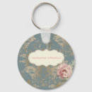 Search for gold damask key rings Ornate