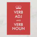 Search for keep calm invitations England