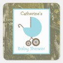 Search for blue baby carriage stickers Boy baby shower