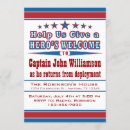 Search for military welcome home invitations Air force