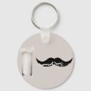 Search for funny barber key rings Moustache