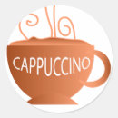 Search for cappuccino stickers Cafe