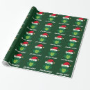 Search for frog christmas wrapping paper Cute