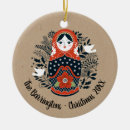 Search for doll christmas tree decorations Matryoshka