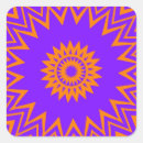 Search for purple and orange stickers Pattern