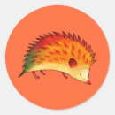 Search for funny hedgehog stickers Illustration