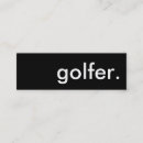 Search for golfer business cards Design