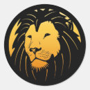 Search for lions head stickers Wild animal