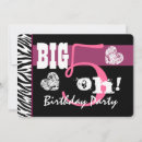 Search for big 5 birthday invitations Fifty