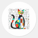 Search for abstract art lover stickers Kitten