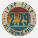 Search for twenty nine stickers Leap year