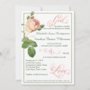 Search for cabbage rose invitations Vintage